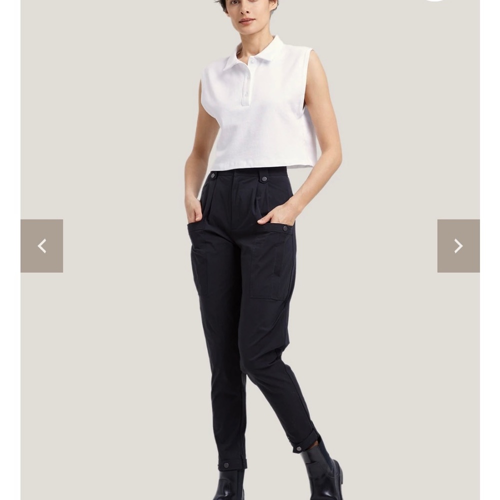 Gentle Herd Tapered Pants (Black, L) - NWT